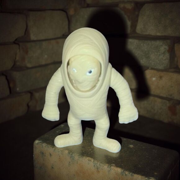 2003 McDonald's STRETCH SCREAMERS Toy Quest Mummy Skeleton Swap Creature Figures - Picture 5 of 6